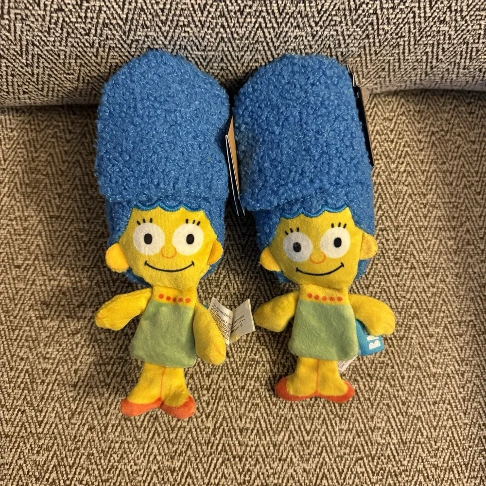 2 pack Bark Box The Simpsons Rare Dog Toy Marge Squeaker XS/S